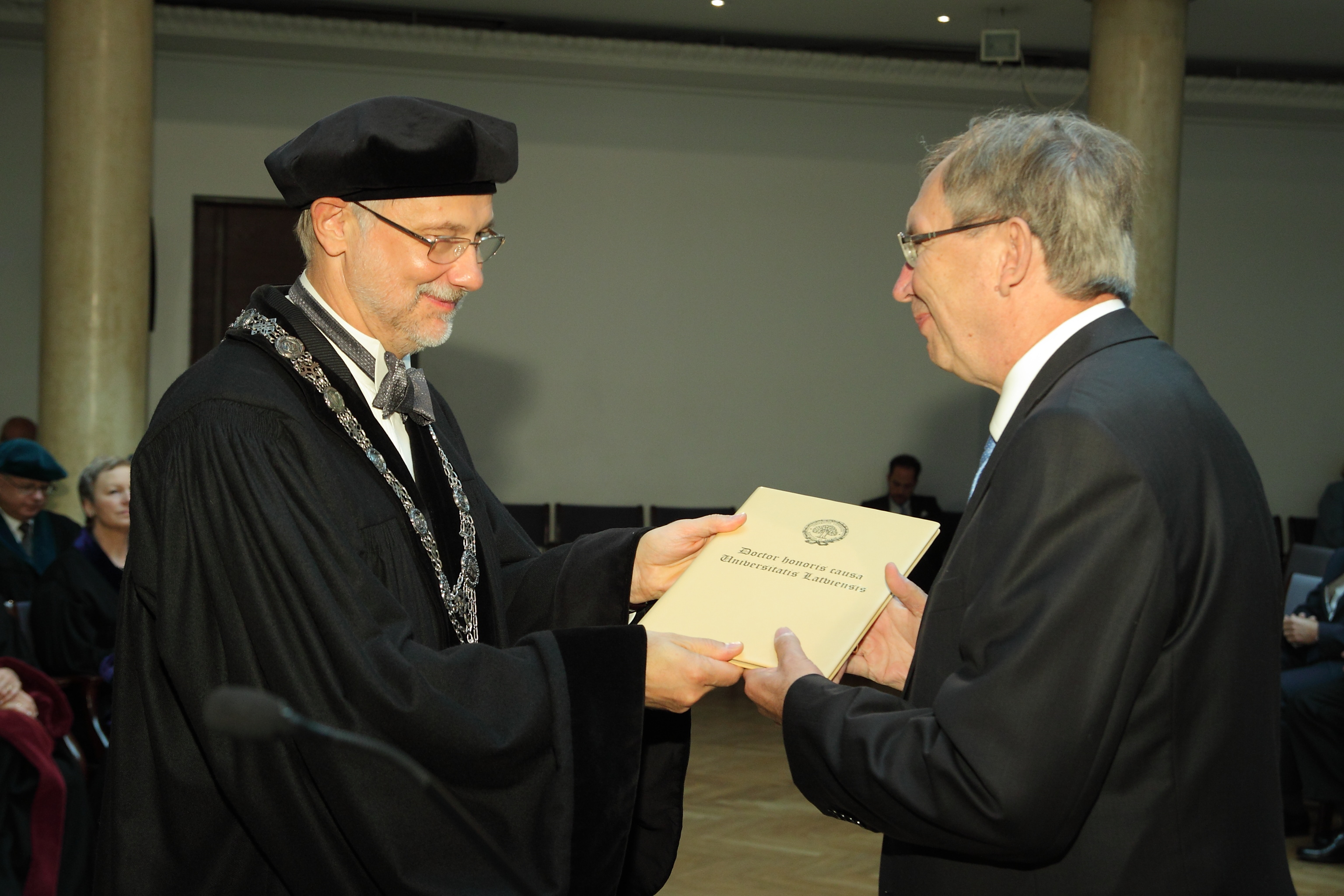 Doctor honoris causa of The University of Latvia No 225 Ahto Kalja