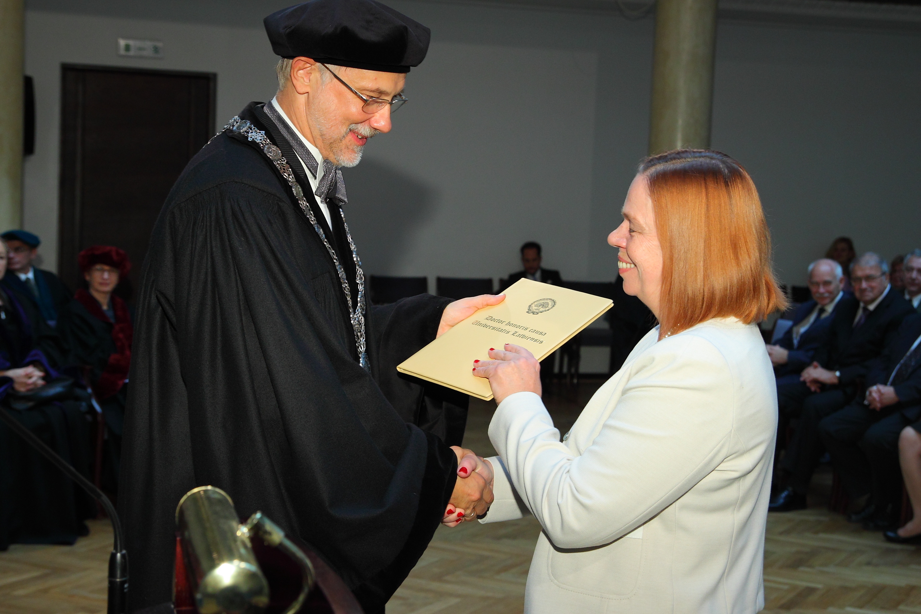Doctor honoris causa of The University of Latvia No 224 Hele-Mai Haav